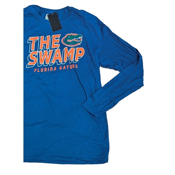 Florida Gators "The Swamp" Blue Long Sleeve Shirt Men's Size XL by Captivating - Picture 5 of 10
